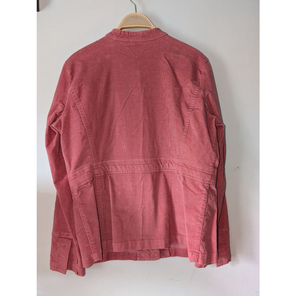 Women's Axcess Liz Claiborne Pink Corduroy Jacket Size 16 - Picture 3 of 3